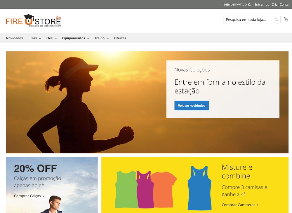 Home Fire Store Demo